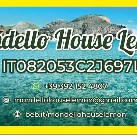 Mondello House Lemon Apartment